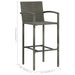 Set mobilier bar de grădină, 5 piese, gri - WALTI WALTI