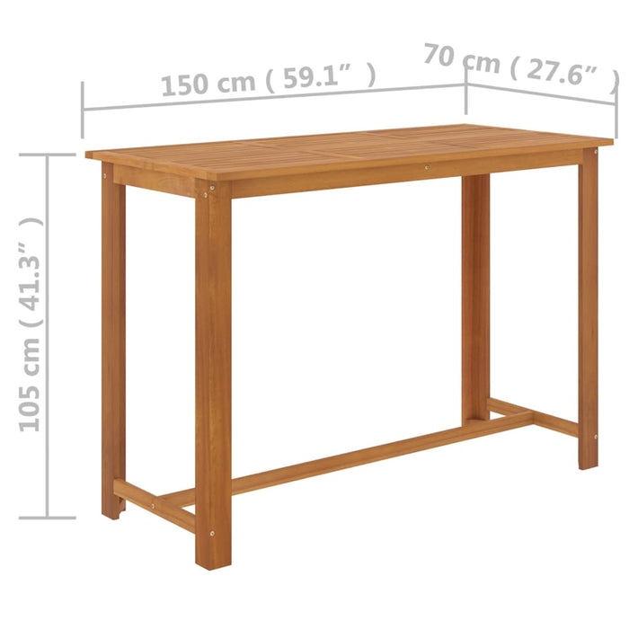 Set mobilier bar de grădină cu perne, 9 piese, gri - WALTI WALTI