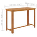 Set mobilier bar de grădină cu perne, 9 piese, gri - WALTI WALTI