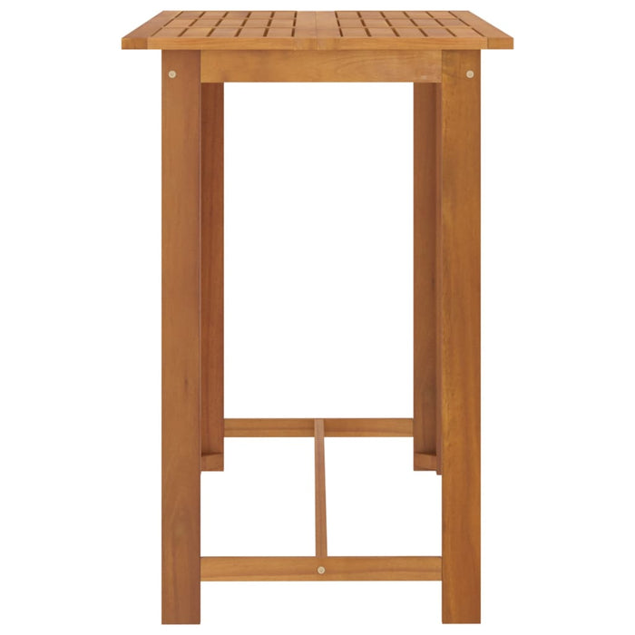 Set mobilier bar de grădină, 7 piese, gri WALTI