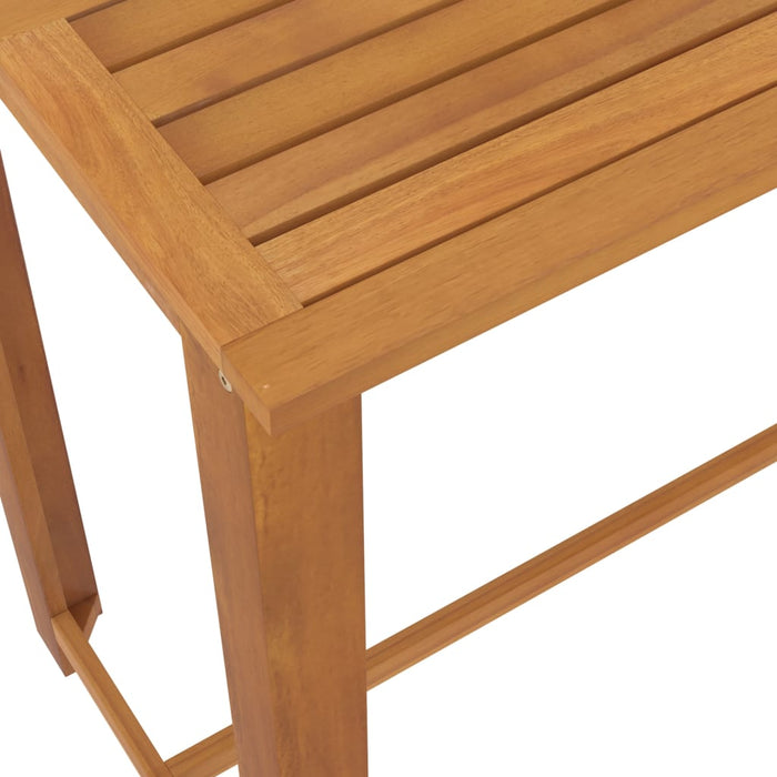 Set mobilier bar de grădină, 9 piese, maro - WALTI WALTI