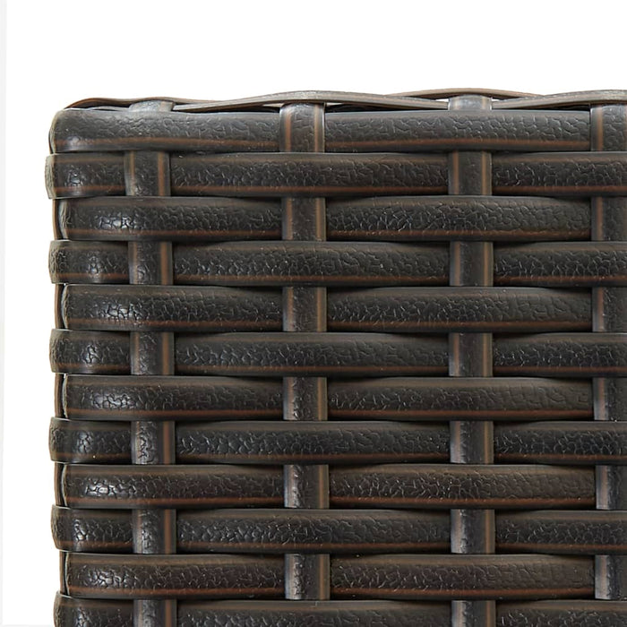 Set mobilier bar de grădină, 9 piese, maro - WALTI WALTI