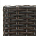 Set mobilier bar de grădină, 9 piese, maro - WALTI WALTI