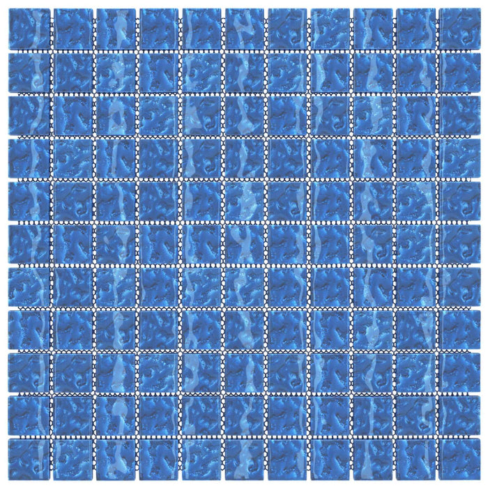 Plăci mozaic 11 pcs albastru 50 x 50 cm Sticlă - WALTI WALTI
