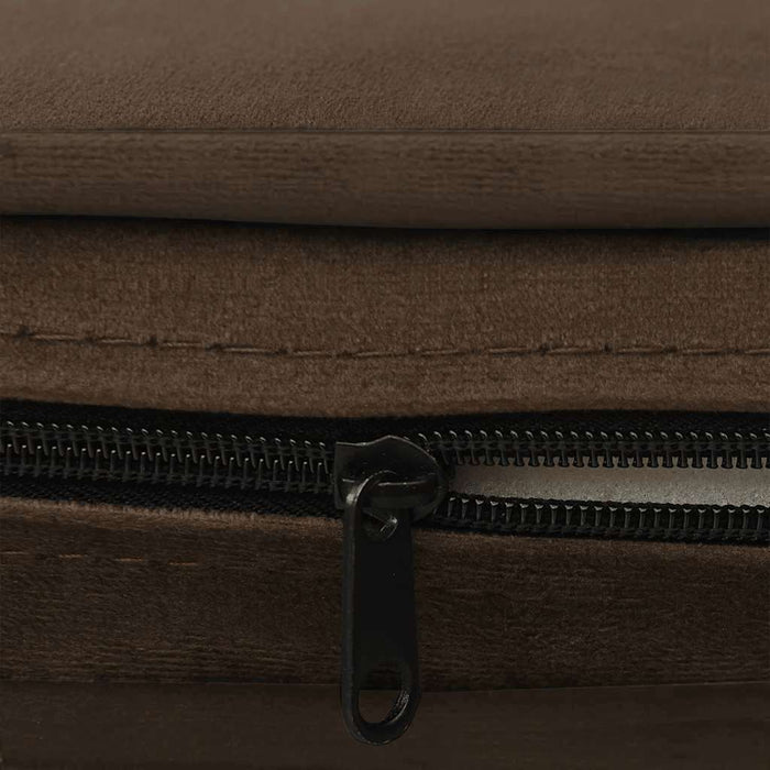 Canapea pentru câini, maro, 67x47x36 cm, pluș - WALTI WALTI