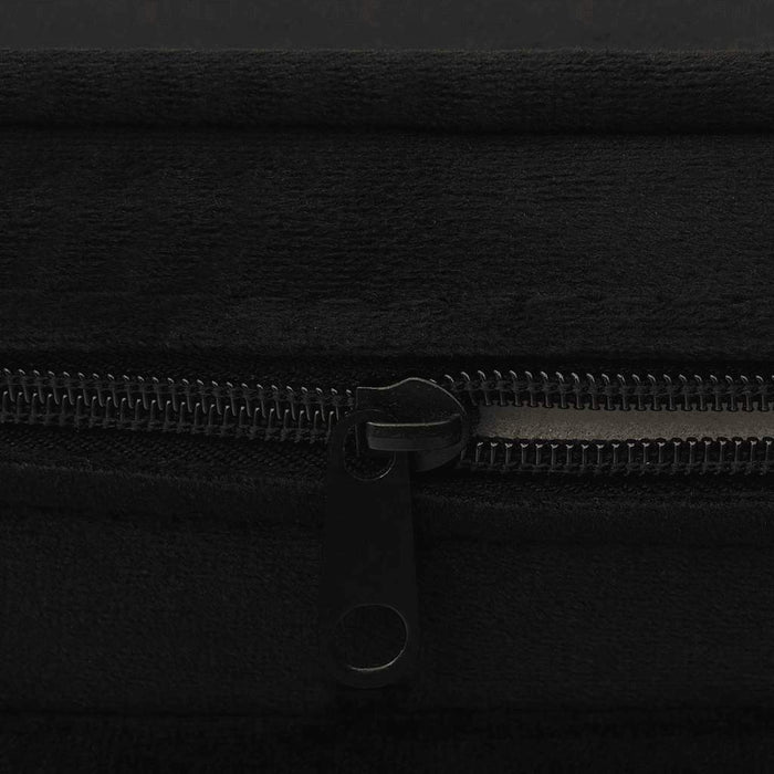 Canapea pentru câini, negru, 67x47x36 cm, pluș - WALTI WALTI