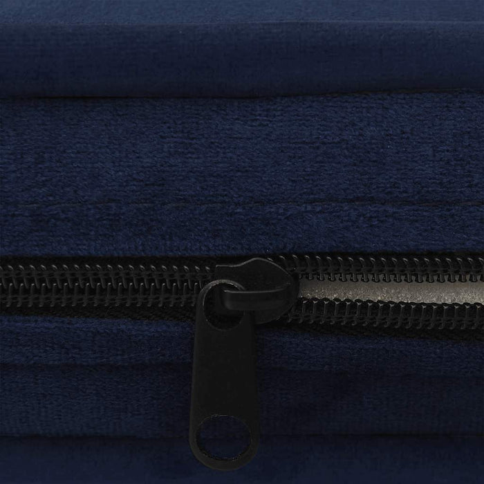 Canapea pentru câini, albastru, 67x47x36 cm, pluș - WALTI WALTI