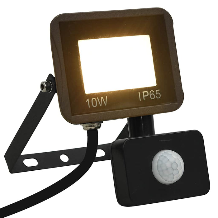 Proiector LED cu senzor, 10 W, alb cald - WALTI WALTI