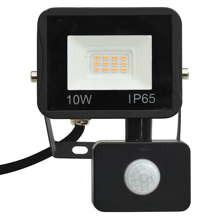 Proiector LED cu senzor, 10 W, alb cald - WALTI WALTI