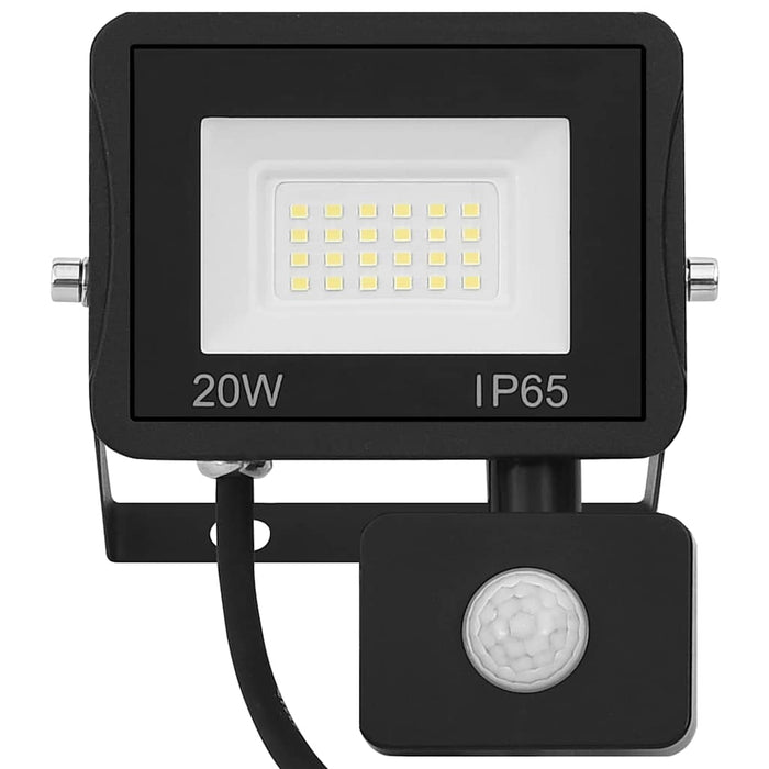Proiector LED cu senzor, 20 W, alb cald - WALTI WALTI