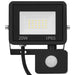 Proiector LED cu senzor, 20 W, alb cald - WALTI WALTI