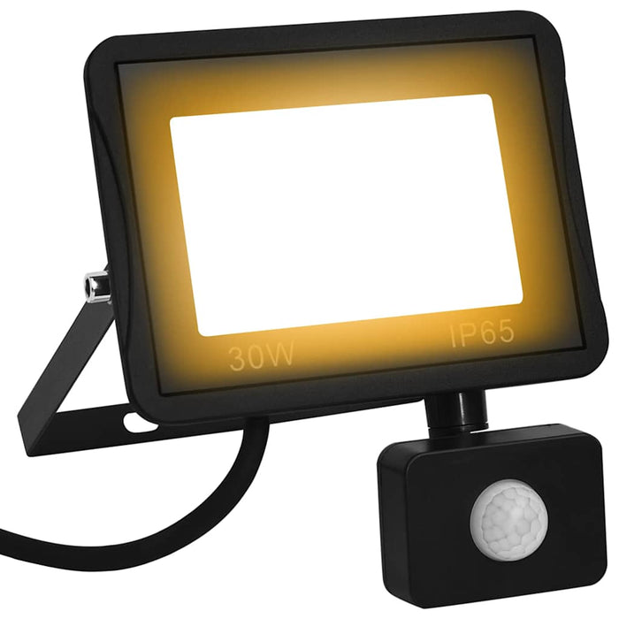 Proiector LED cu senzor, 30 W, alb cald - WALTI WALTI