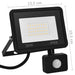 Proiector LED cu senzor, 30 W, alb cald - WALTI WALTI