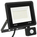 Proiector LED cu senzor, 50 W, alb cald - WALTI WALTI