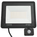 Proiector LED cu senzor, 100 W, alb cald - WALTI WALTI