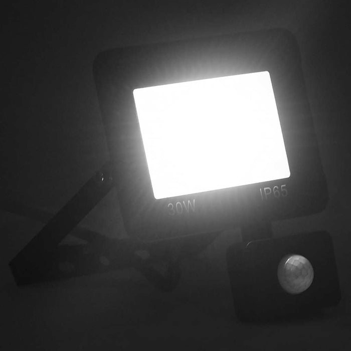 Proiector LED cu senzor, 30 W, alb rece - WALTI WALTI