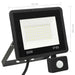 Proiector LED cu senzor, 50 W, alb rece - WALTI WALTI