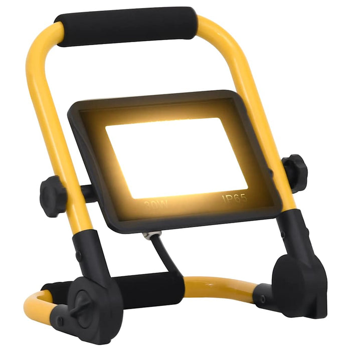Proiector cu LED și mâner, 30 W, alb cald - WALTI WALTI
