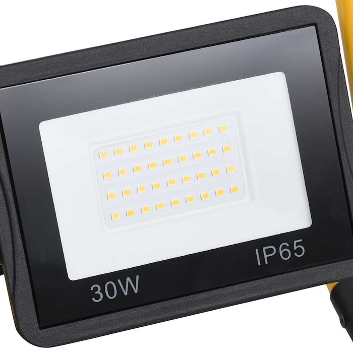 Proiector cu LED și mâner, 30 W, alb cald - WALTI WALTI