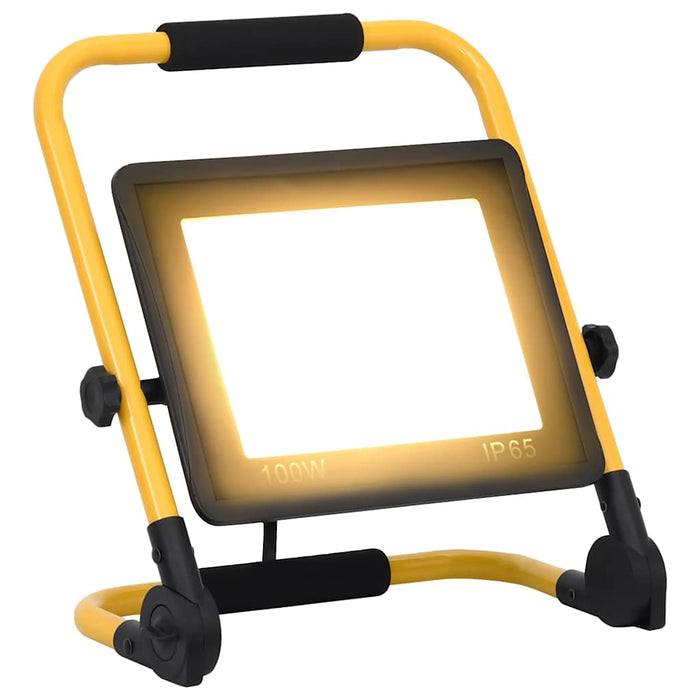 Proiector cu LED și mâner, alb cald, 100 W - WALTI WALTI