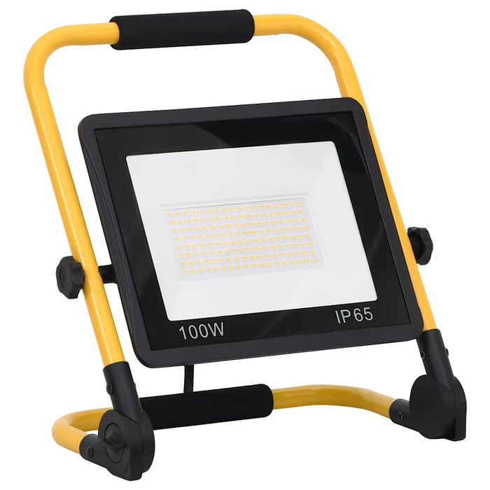 Proiector cu LED și mâner, alb cald, 100 W - WALTI WALTI