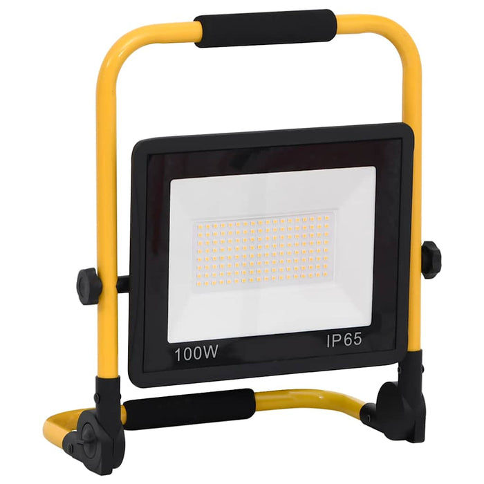 Proiector cu LED și mâner, alb cald, 100 W - WALTI WALTI