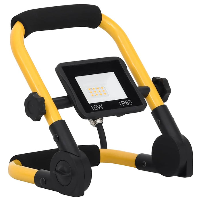 Proiector cu LED și mâner, alb rece, 10 W - WALTI WALTI
