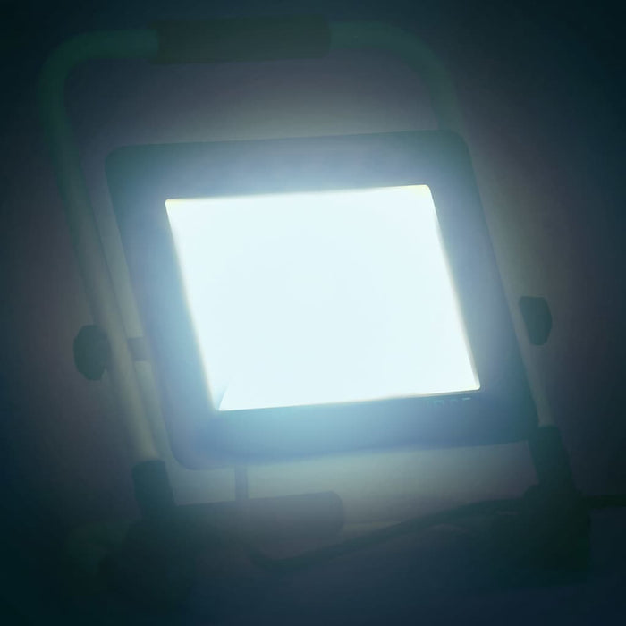 Proiector cu LED și mâner, alb rece, 100 W - WALTI WALTI