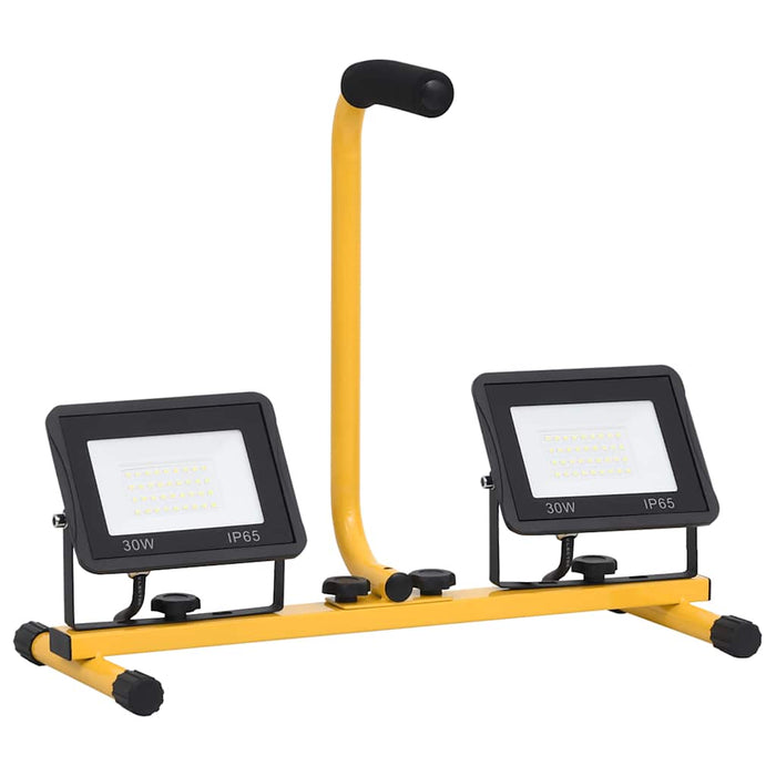 Proiector LED cu mâner, 2x30 W, alb cald - WALTI WALTI