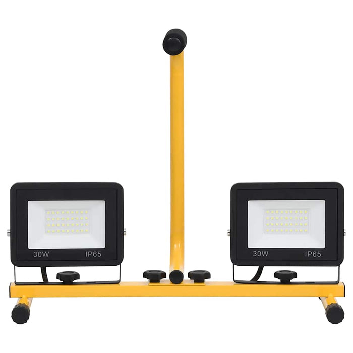 Proiector LED cu mâner, 2x30 W, alb cald - WALTI WALTI