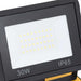 Proiector LED cu mâner, 2x30 W, alb cald - WALTI WALTI