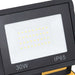 Proiector LED cu mâner, 2x30 W, alb rece - WALTI WALTI