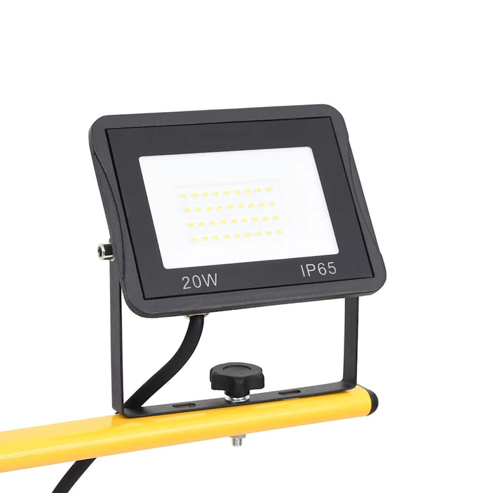 Proiector cu LED și trepied, 2x20 W, alb cald - WALTI WALTI