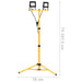 Proiector cu LED și trepied, 2x20 W, alb cald - WALTI WALTI