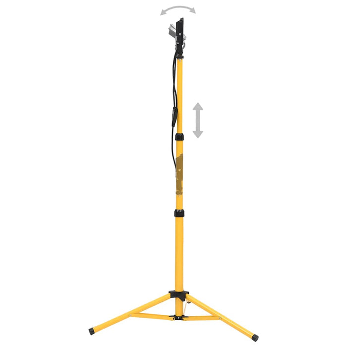 Proiector cu LED și trepied, 2x50 W, alb cald - WALTI WALTI