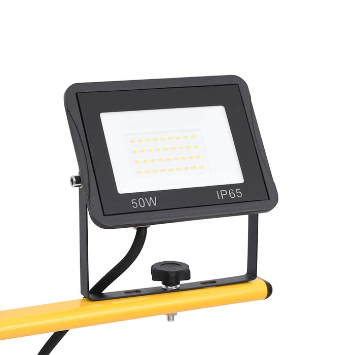Proiector cu LED și trepied, 2x50 W, alb cald - WALTI WALTI