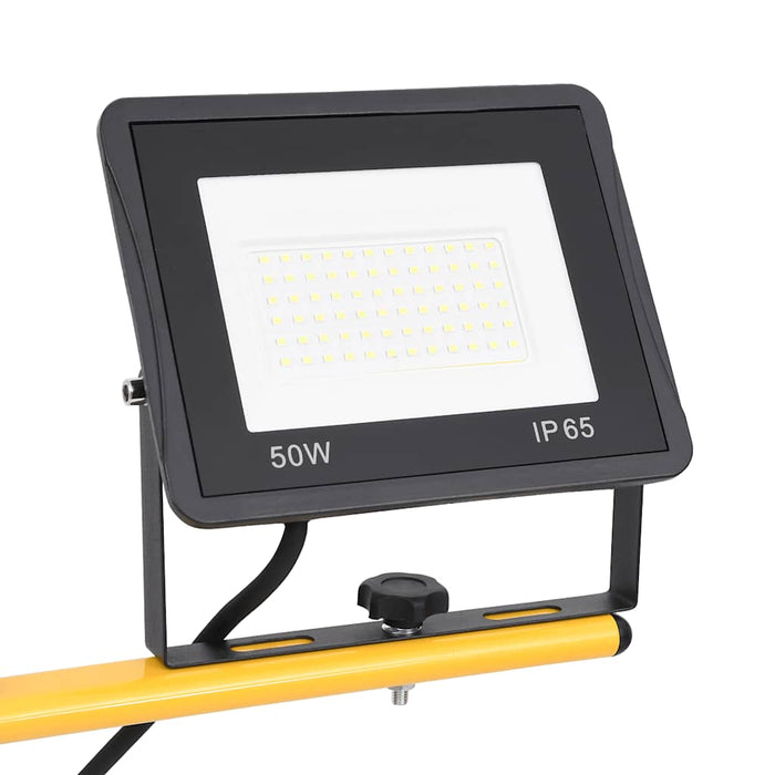 Proiector cu LED și trepied, 2x50 W, alb rece - WALTI WALTI