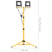 Proiector cu LED și trepied, 2x50 W, alb rece - WALTI WALTI