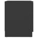 Dulapuri noptieră, 2 buc., negru, 40x40x50 cm, lemn prelucrat - WALTI WALTI