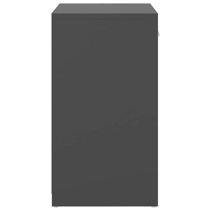 Banchetă pantofar, gri, 94,5x31x57 cm, lemn prelucrat - WALTI WALTI
