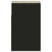 Banchetă pantofar cu pernă, negru, 104x30x49 cm, lemn prelucrat - WALTI WALTI