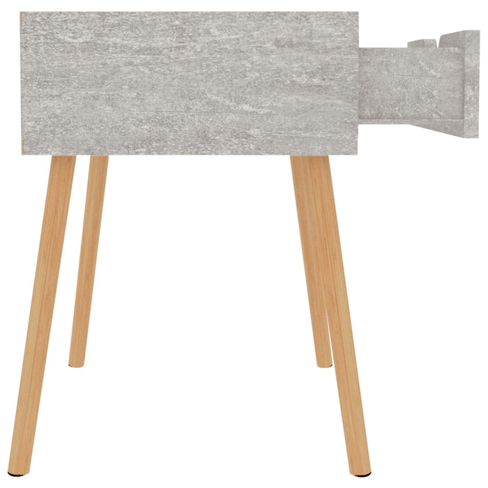 Dulapuri noptieră, 2 buc, gri beton, 40x40x56 cm,lemn prelucrat - WALTI WALTI