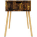 Noptiere, 2 buc., stejar afumat, 40x40x56 cm, lemn prelucrat - WALTI WALTI