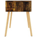Noptiere, 2 buc., stejar afumat, 40x40x56 cm, lemn prelucrat - WALTI WALTI