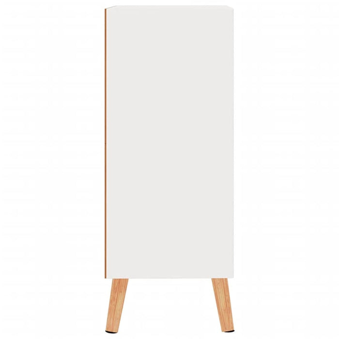 Servantă, alb extralucios, 60x30x72 cm, lemn prelucrat WALTI