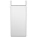 Oglindă pentru ușă, negru, 30x60 cm, sticlă și aluminiu - WALTI WALTI