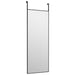 Oglindă pentru ușă, negru, 30x80 cm, sticlă și aluminiu - WALTI WALTI