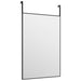 Oglindă pentru ușă, negru, 40x60 cm, sticlă și aluminiu - WALTI WALTI