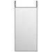 Oglindă pentru ușă, negru, 40x80 cm, sticlă și aluminiu - WALTI WALTI