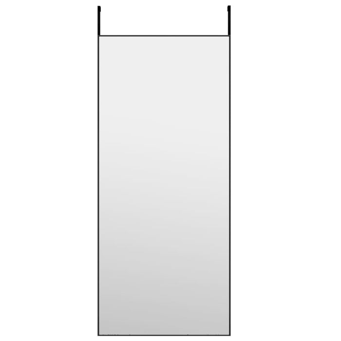 Oglindă pentru ușă, negru, 40x100 cm, sticlă și aluminiu - WALTI WALTI